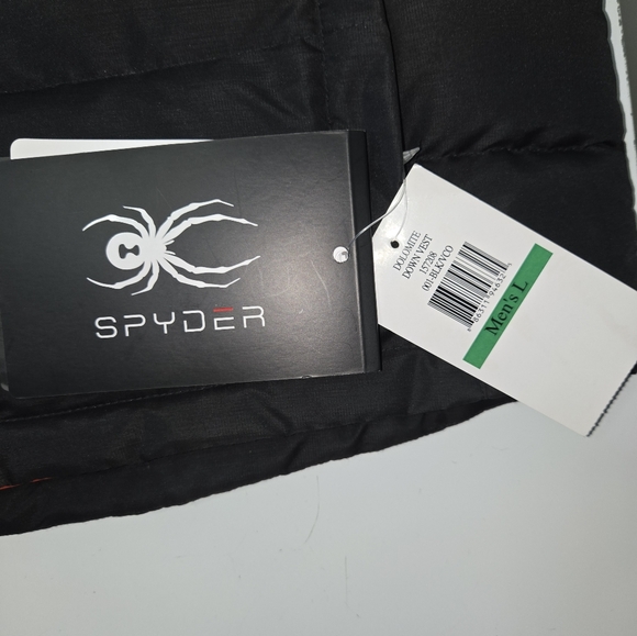 Spyder Down Vest Men's Large NWT - Picture 5 of 7